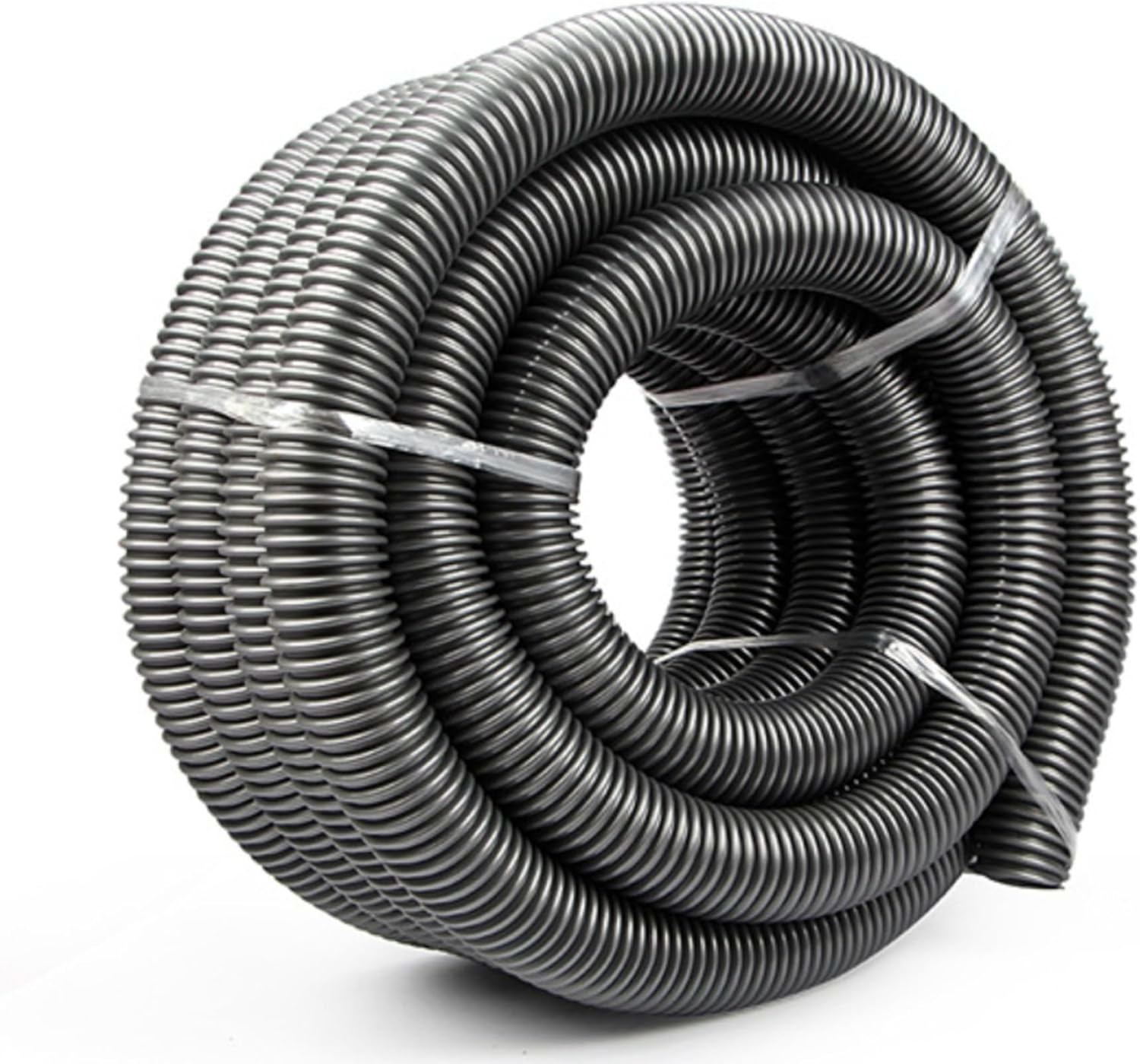 Dust Collection Fittings, 1 Roll Vacuum Hose, 39in Long Dust Collection Hose for Multiple Types Vacuum Cleaner, Water Absorption Machine, Attachments & Brushes