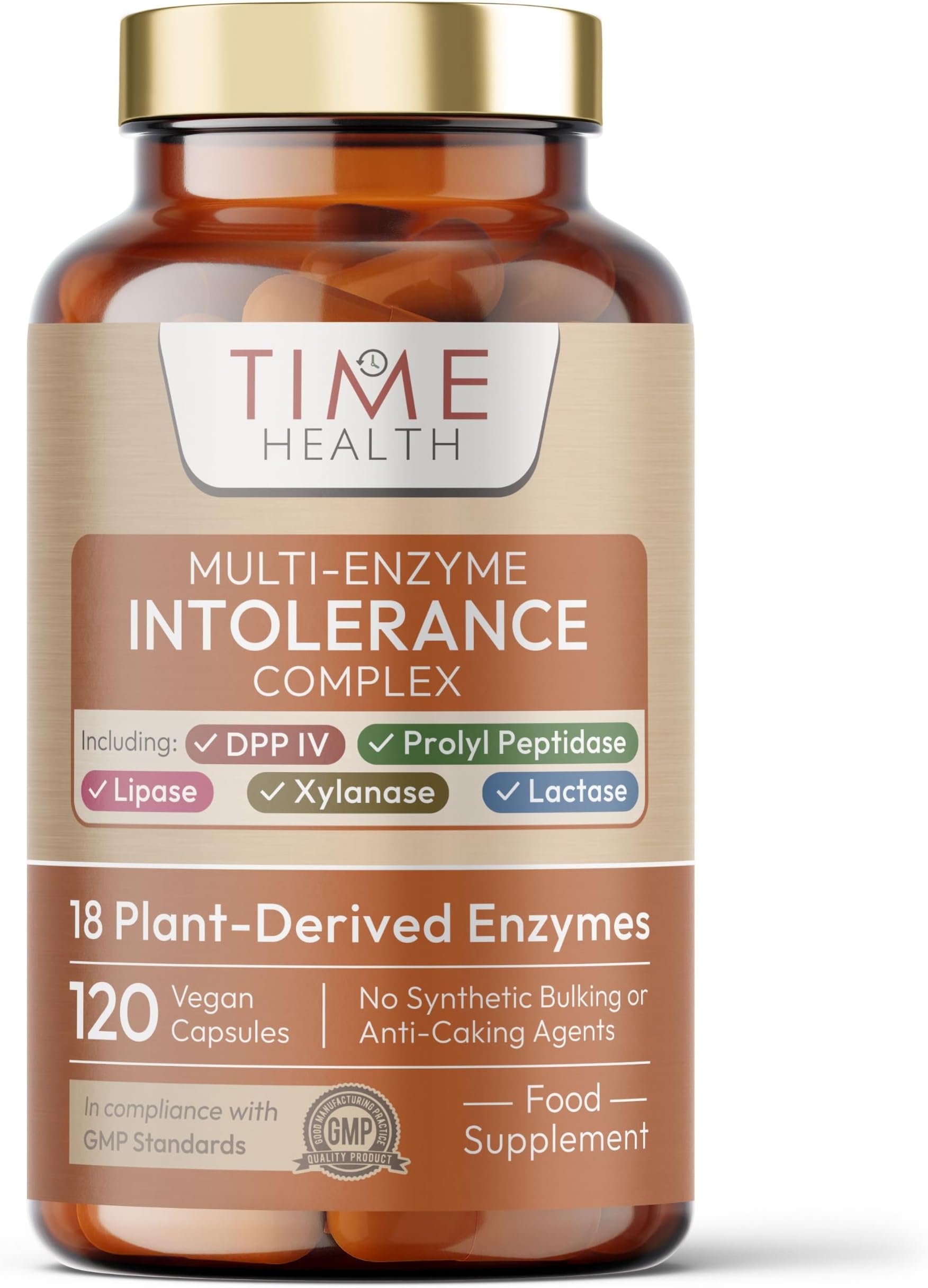 Digestive Enzymes Complex - 120 Capsules - UK Made