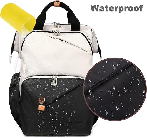 Miniatura 5 de Hap Tim Bolsa de pañales para bebés para niños y niñas, mochila grande con compartimentos dobles, búsqueda de regalos de regalos de baby shower,