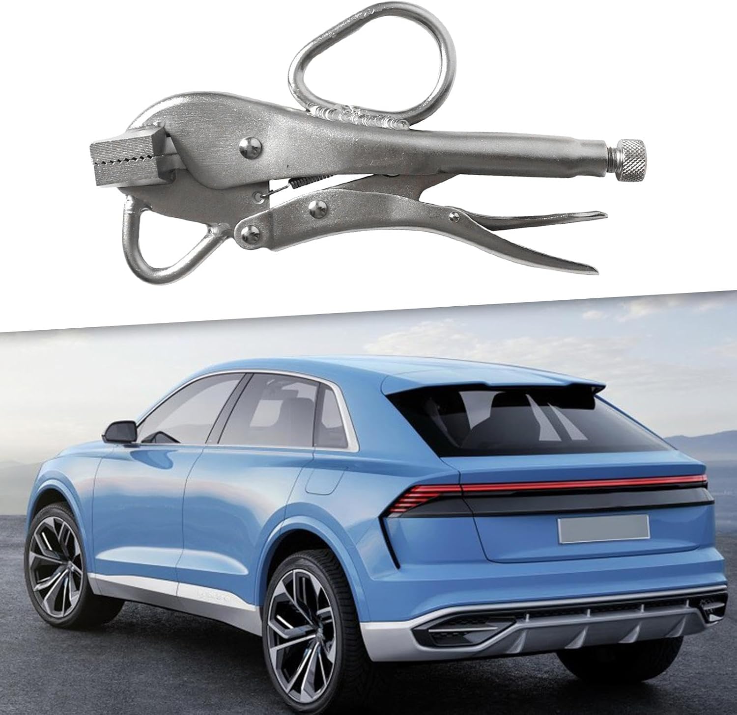 Dent Puller Plier Clamp for Auto Bodywork Carbon Steel 2000LB