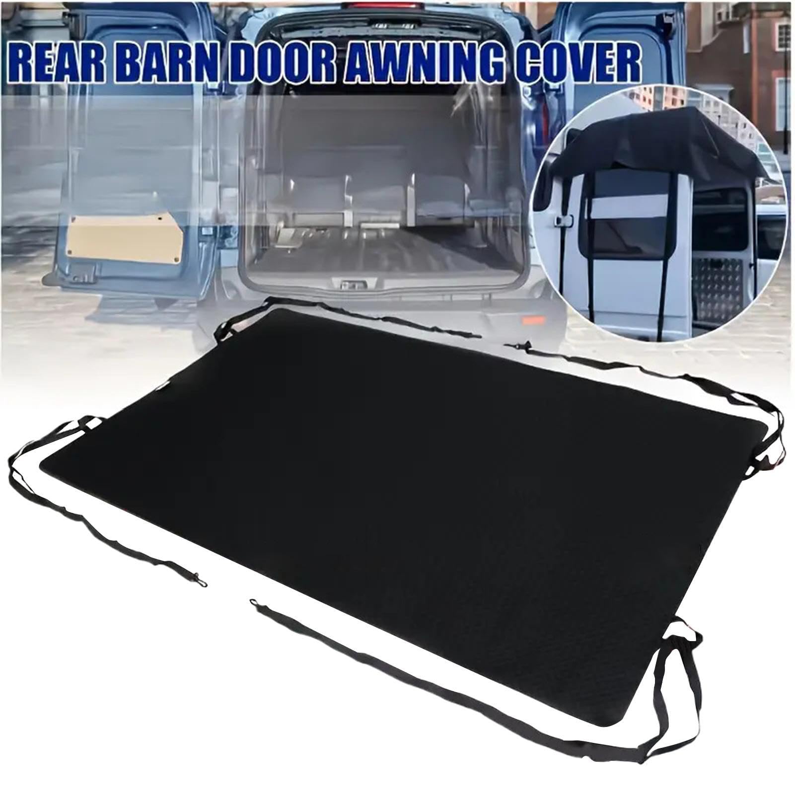 Toldo Trasero para | Marquesina Trasera para vehículo,Cubierta Solar para Furgoneta | para Vehículo RV, Camper, Camión, Picnic, Playa, Camping, Senderismo, Viaje