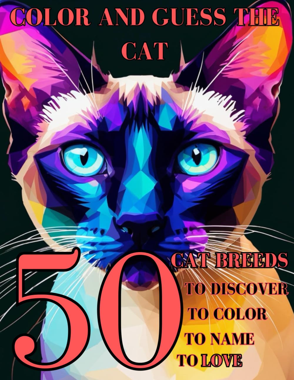 50 Cat breeds to discover and color