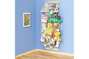 Animal Storage Hammock: Essential Plush Toy Organizer for Kids' Decor