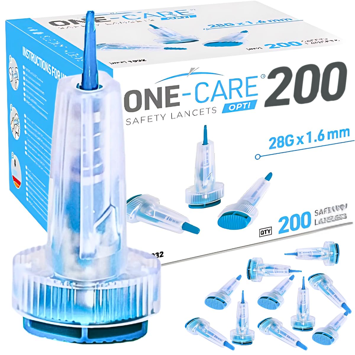 ONE-CARE Opti Safety Lancets