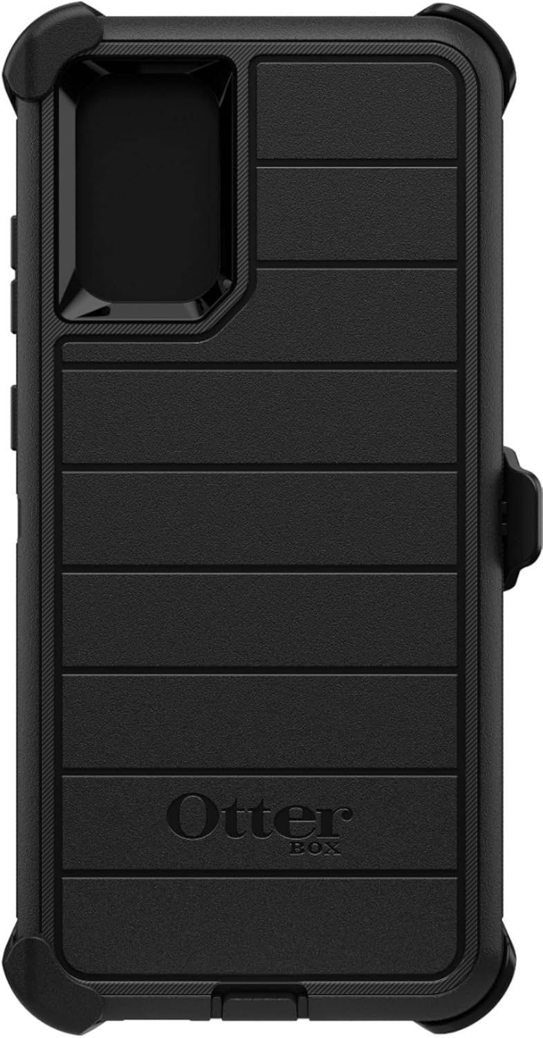 OtterBox Defender Series Case for Samsung Galaxy S20+ (Only) - Holster Clip Included - Microbial Defense Protection - Retail Packaging - Black