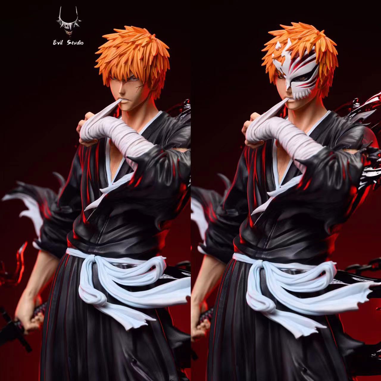 BLEACH BLEACH Evil-STUDIO 黒崎一護 フィギュア EVIL スタジオ黒崎一 