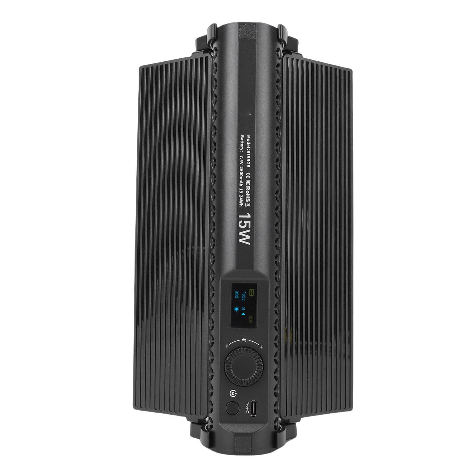 Varita magnética de luz LED RGB RGB con trípode 95+ CRI 2600 mAh batería para fotografía y creación de contenido de video