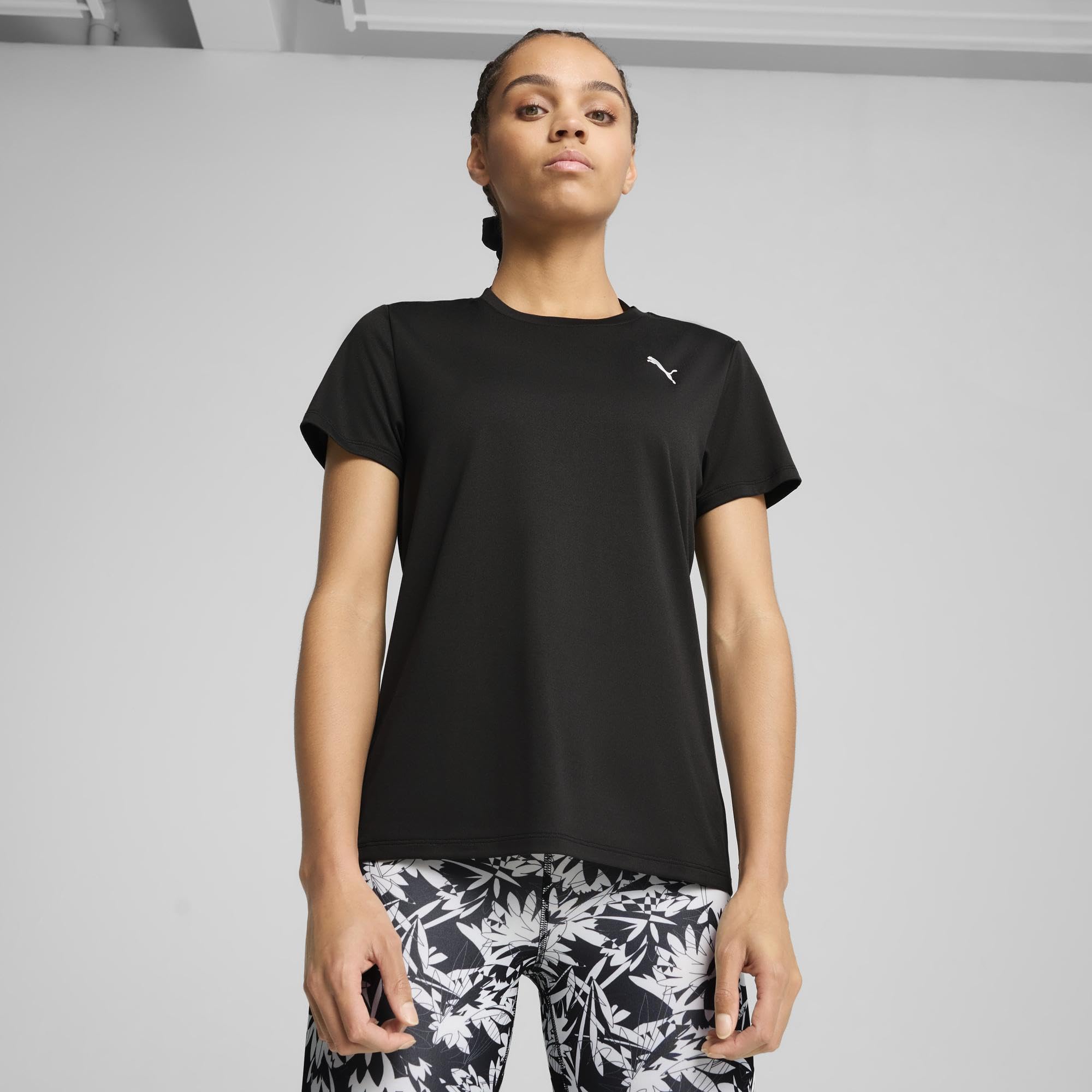 PUMA W Tad Essential Crew Tee Magliette Donna (Pacco da 1)