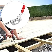 Vista 7 de 4 abrazaderas de palanca ajustables de 6 pulgadas, GH-302F abrazaderas de palanca de liberación rápida