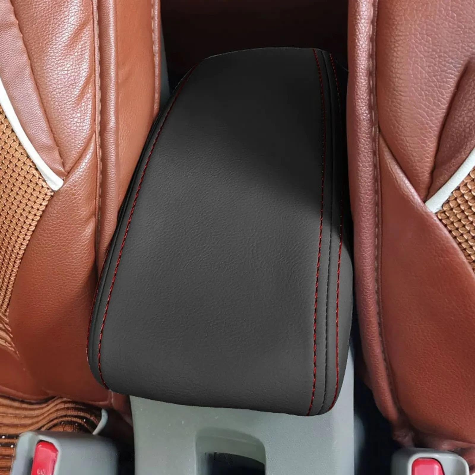 Auto Armlehnenbezug Mikrofaser Leder Autoinnenraum Für City 2008-2014