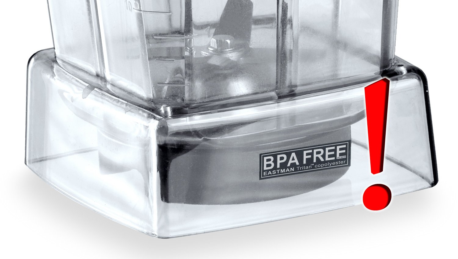 Omniblend Récipient de rechange (2 l) pour vitamix tnc 5200 - Couteau à découper, pilon et couvercle inclus