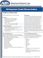 Vista 4 de Sellador de silicona transparente para acuarios - cartucho de 10,2 onzas líquidas