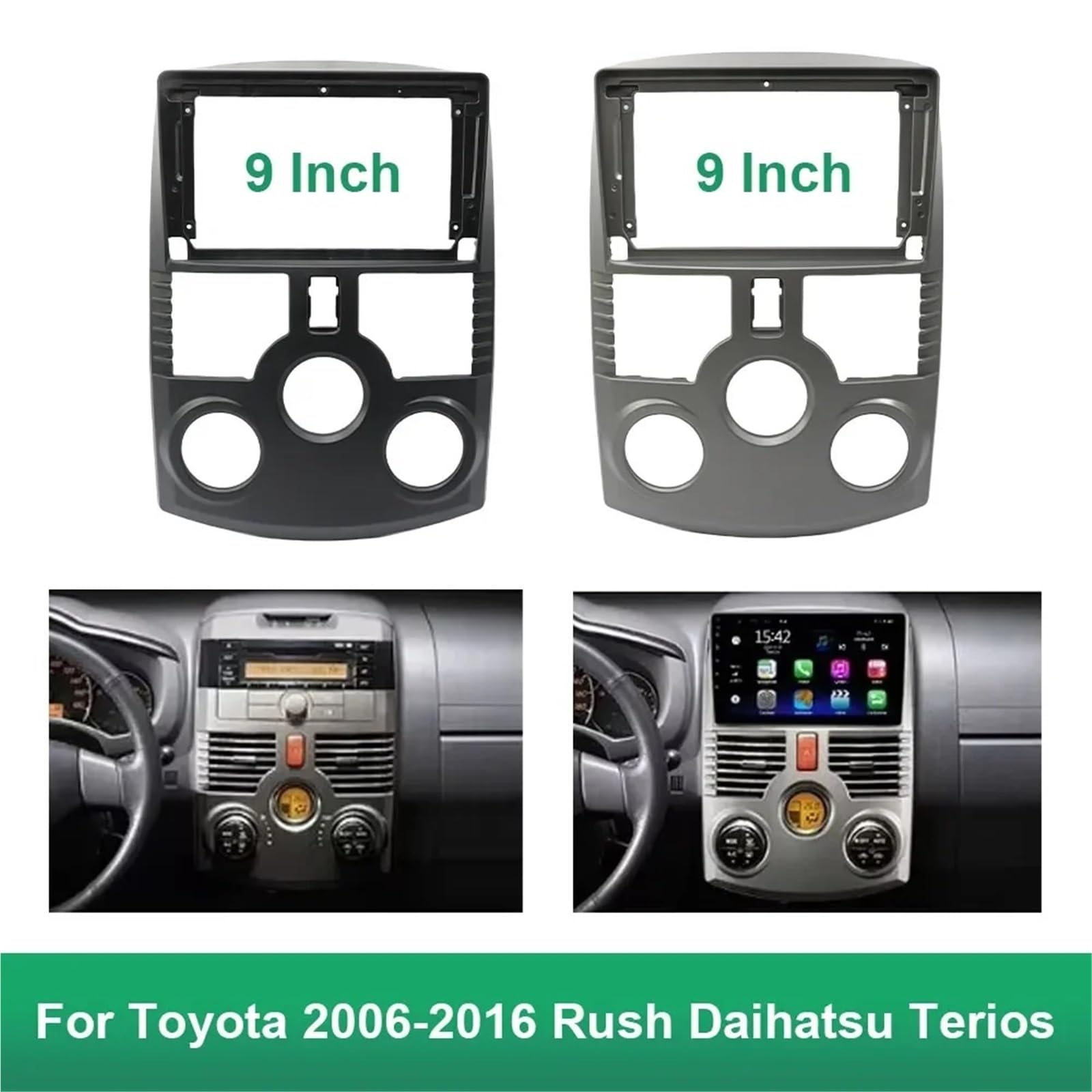 Car Radio Fascia,Fit For DAIHATSU,for TERIOS,for MANULA
