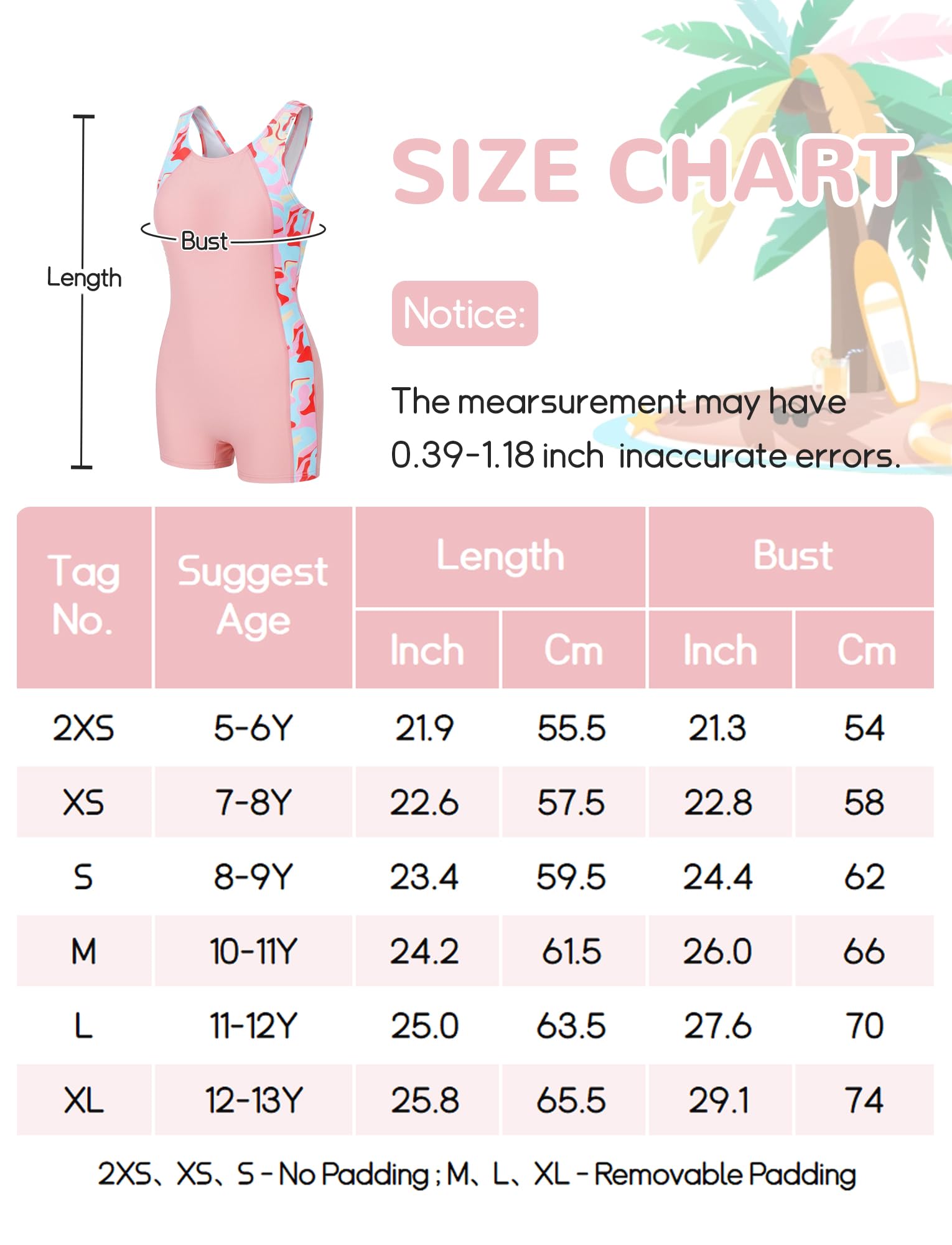 FEOYA Maillot de Bain Fille Une Pièce Anti-UV Combishort Natation Fille avec Bretelles Croisées Maillot de Bain Sport Fille 5-13 Ans