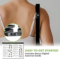 Vista 7 de Gradient Fitness Stretching Strap for Physical Therapy, 12 Multi-Loop Stretch Strap 1" W x 8' L, Neoprene Handles, Physical Therapy Equipment, Yoga