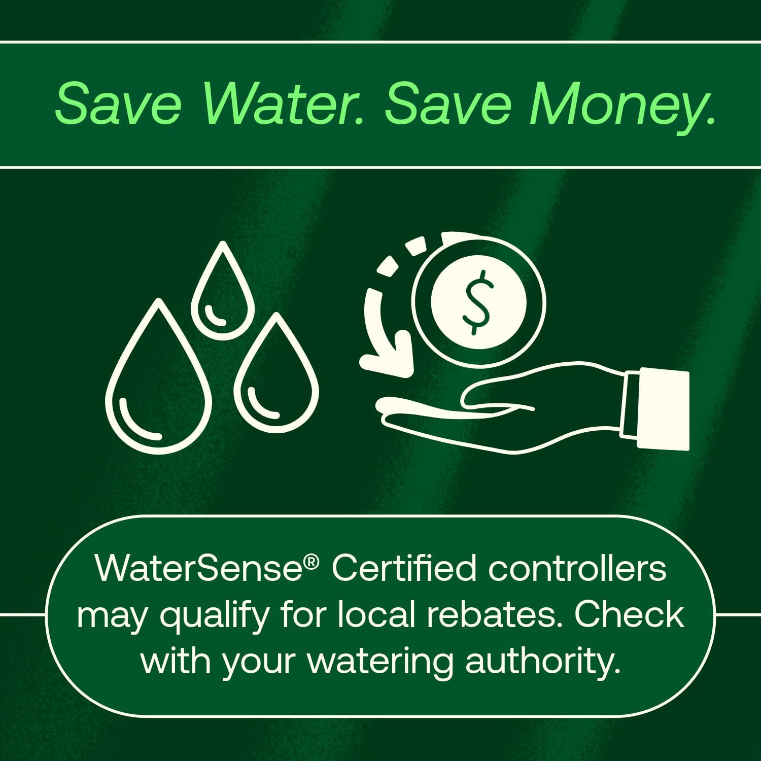 Rain Bird ARC6 App-Based Indoor Smart WiFi Irrigation Sprinkler Timer/Controller, 6-Zone/Station, EPA WaterSense Certified, Compatible with Alexa, Indoor 6-Station