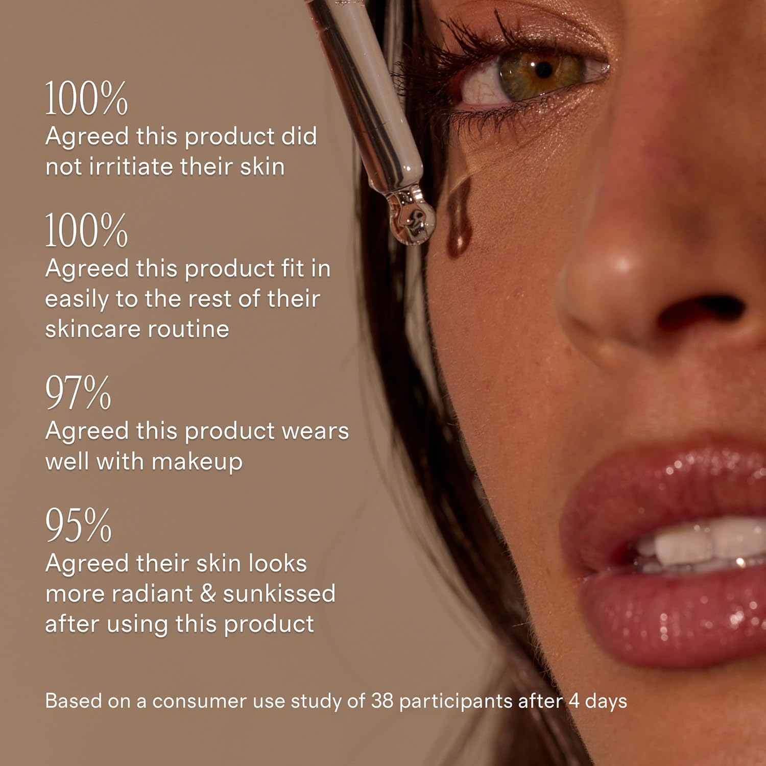 + Lux Unfiltered N°12 Sun Struck Bronzing Face Tanning Drops - Gradual Self Tanner - Natural Glow, Streak-Free, Fragrance Free - Hyaluronic Acid & Vitamin E - Vegan & Cruelty Free - Classic