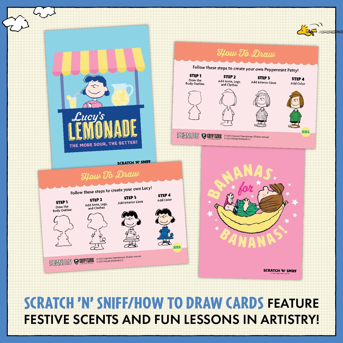 Cryptozoic Entertainment Peanuts Playpaks: 75 Years (24-Pack Display)