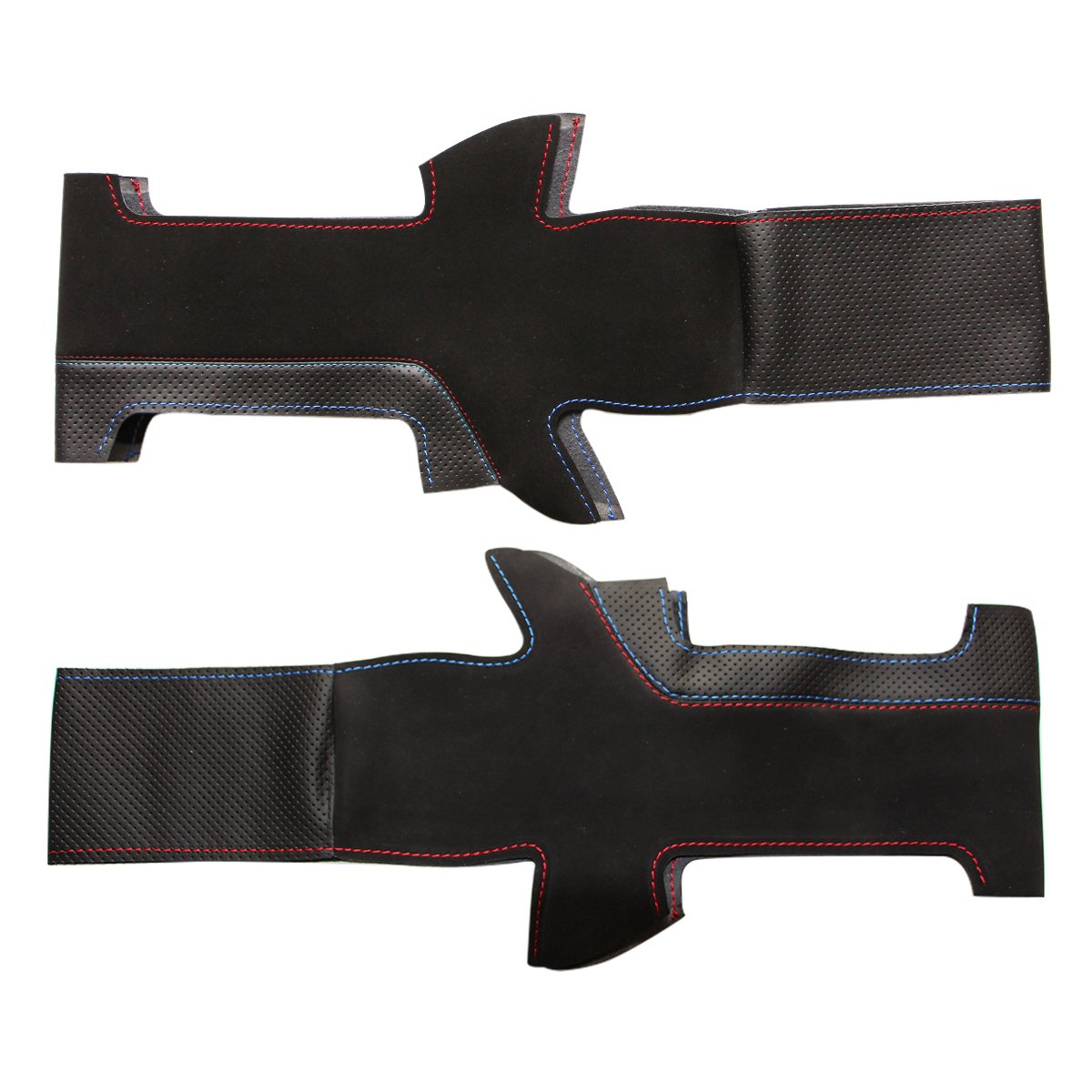 Personalizado negro de piel funda para volante de coche para Jimny 2007 – 2012