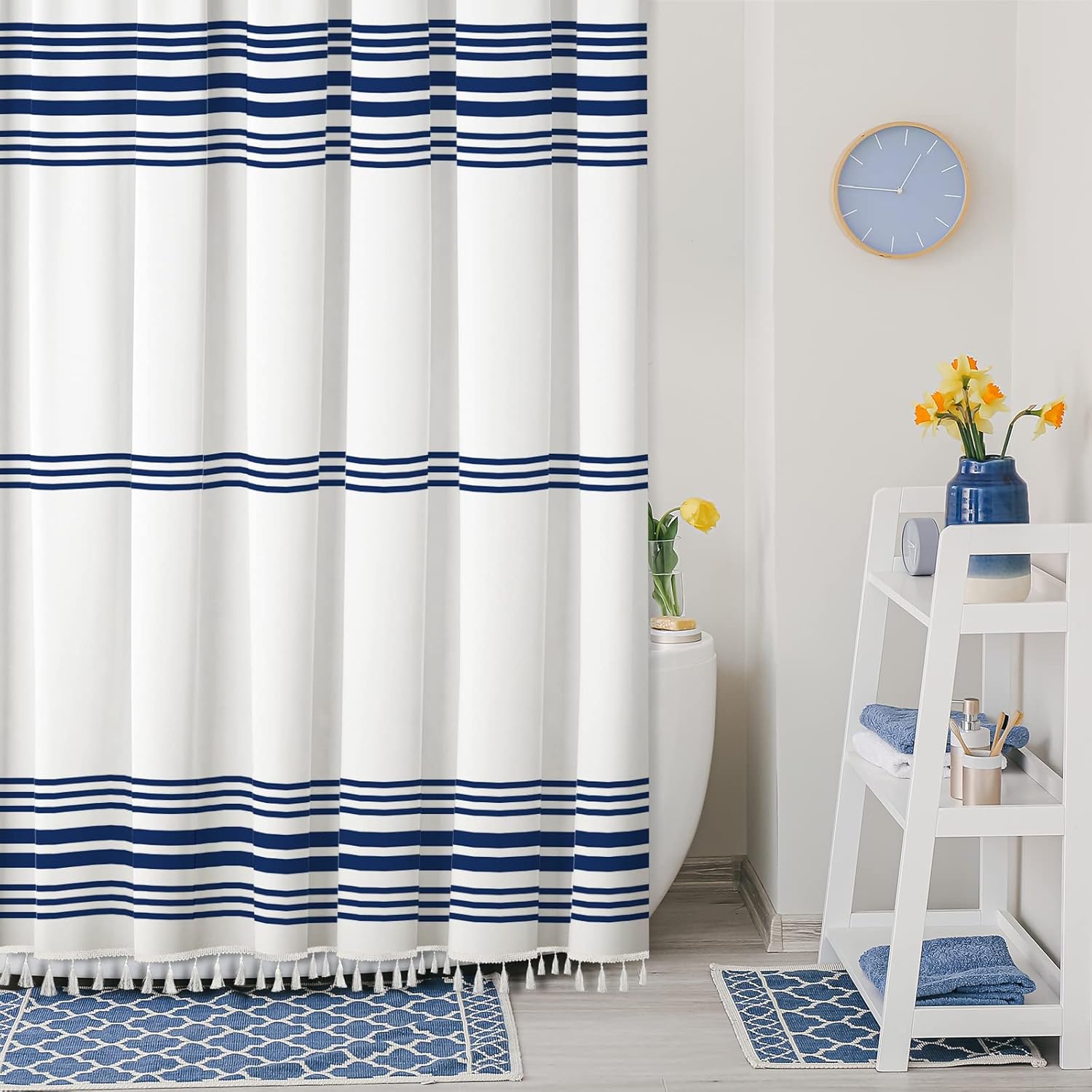 Seasonwood Shower Curtain Holiday Summer Shower Curtain