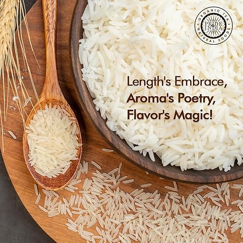 Miniatura 3 de Pride Of India - Extra Long Indian Basmati Rice 33 Lbs