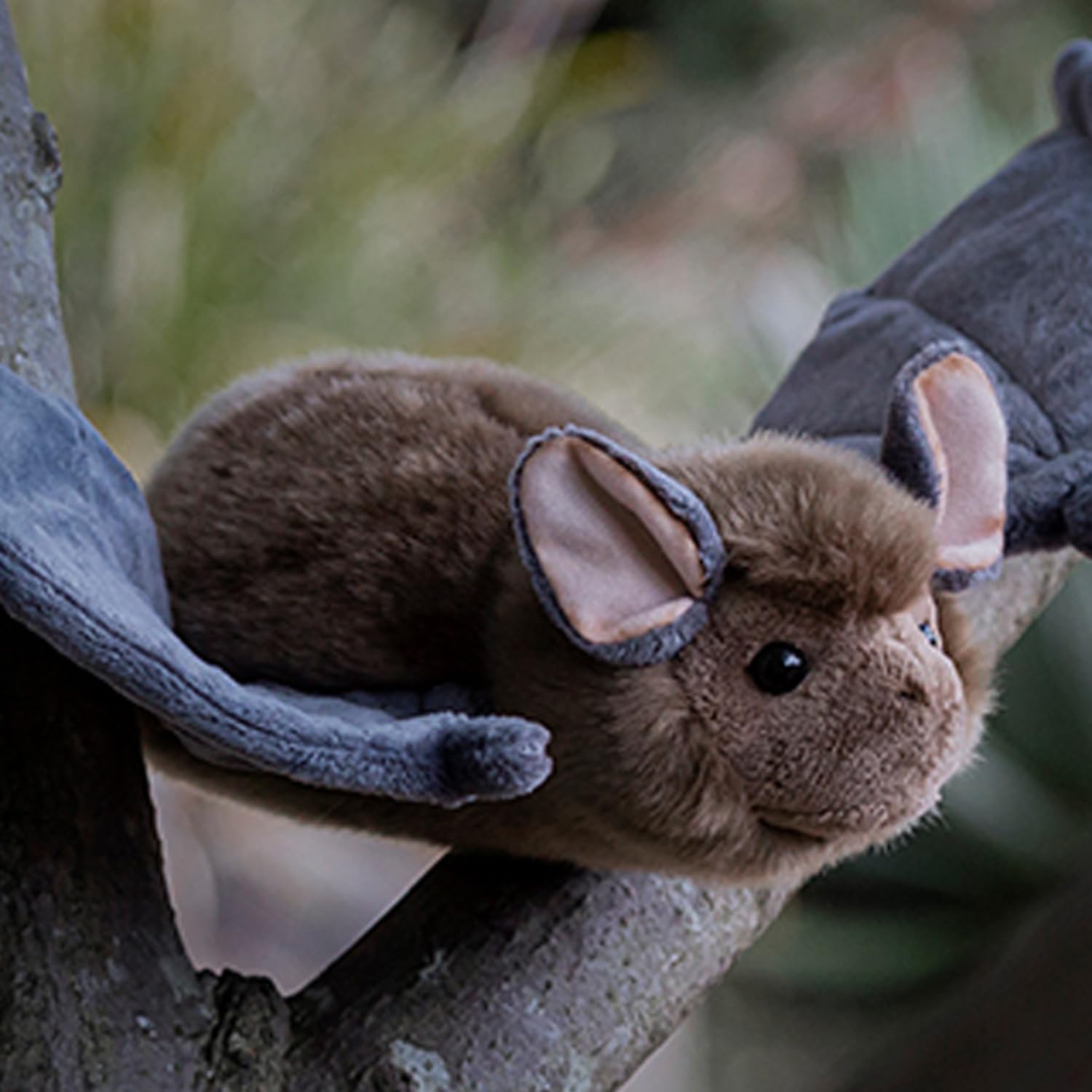 Animigos World of Nature Tobar BAT Plush Toy, Brown, groß - Image 4