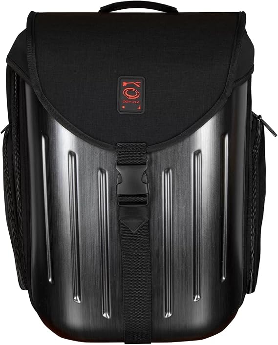 Battle Pack Hard Shell DJ Backpack -Black