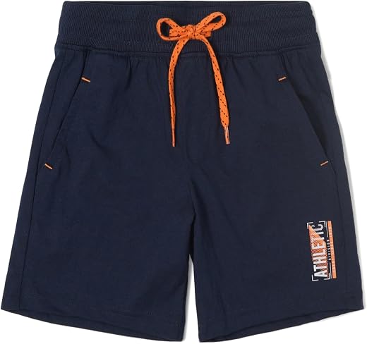 Jockey AB12 Boy's Super Combed Cotton Rich Graphic Printed Shorts with Side Pockets (Prints May Vary)