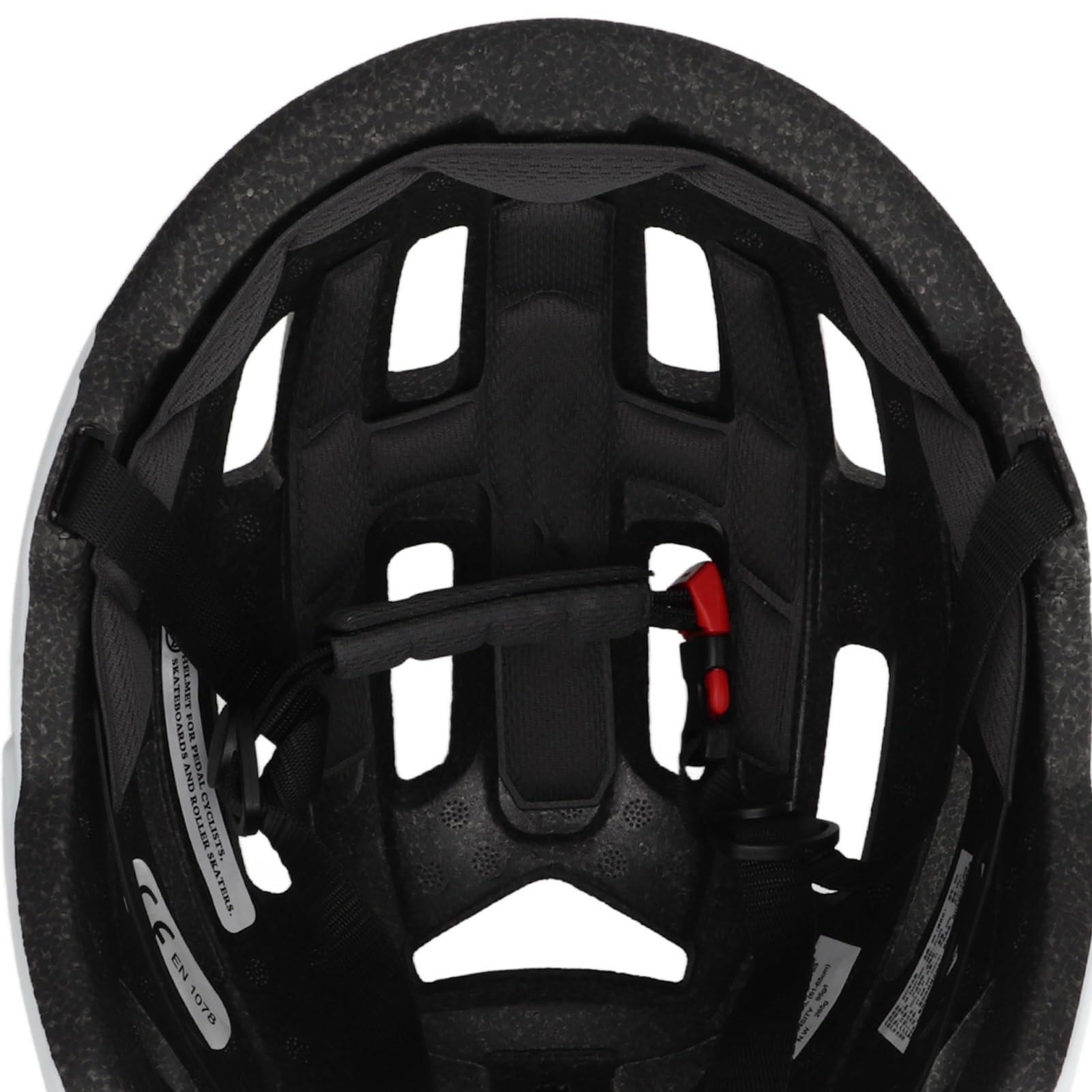 Casco de Ciclismo, Casco de Bicicleta 61-65 Cm, Ajustable, Transpirable, Ligero, para Adultos, Casco de Bicicleta de Carretera con 21 Ventilaciones para Hombres y Mujeres (White)