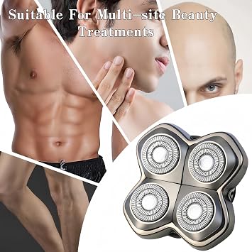PRO4 Shaver Replacement Blade Compatible with Skull Pitbull Shaver,2-Pack