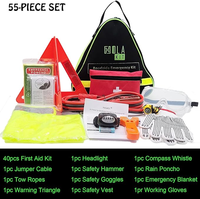 Kit de Emergencia para Auto HolaKit de 55 Piezas miniatura 8