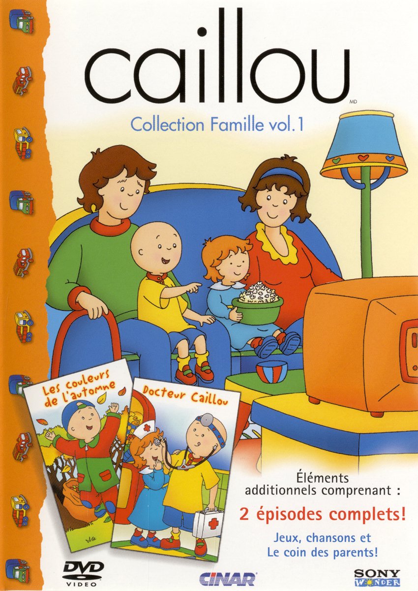 Caillou : collection famille, vol. 1 [DVD]