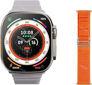 GABLOK Smartwatches Series 8 49mm Bluetooth Talking IP68Z8 Ultra Smart Watch for Men Electronics (Color : Gold-Alpine O)