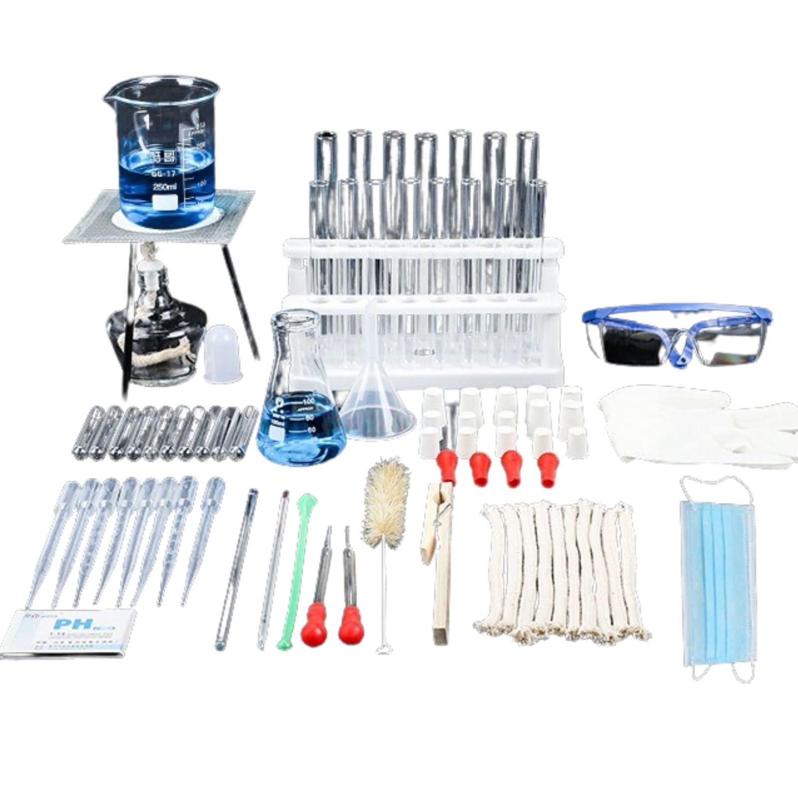 Amazon | アルコールランプセット、三脚台 アルコールランプ用 金網