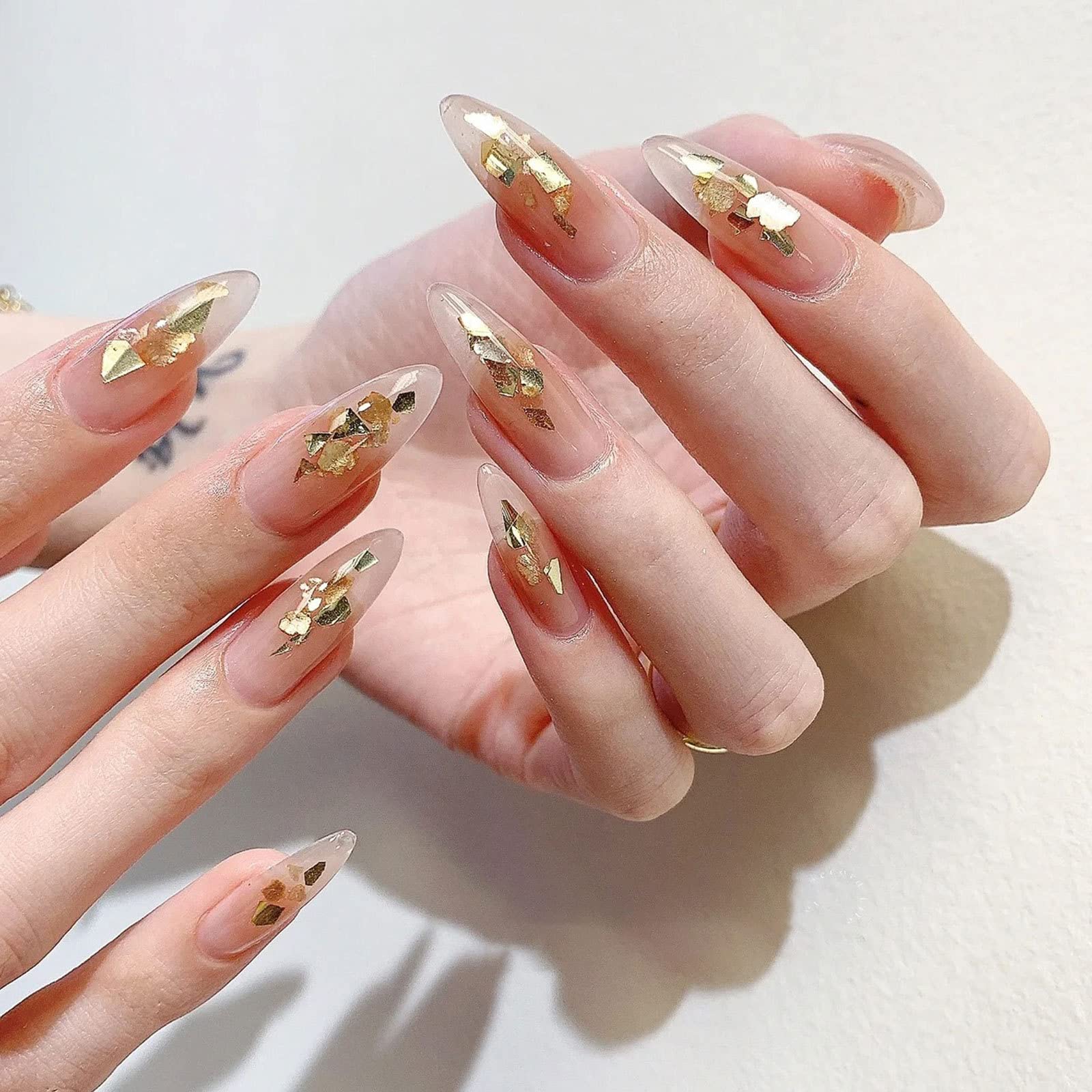 3D Feuille D'aluminium Scintillante Paillettes Paillettes Nail Art Feuille Glitter Flocons Nail Art Pour Ongles Acryliques Design 6 Grilles | FR