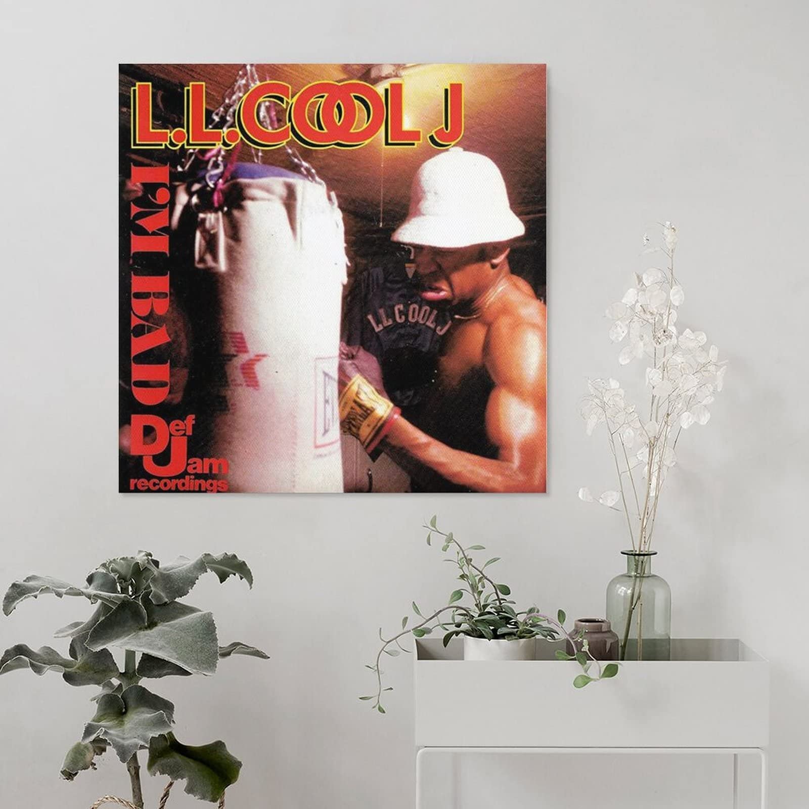 Amazon.com: LL Cool J I'm Bad Canvas Poster Decorative Painting