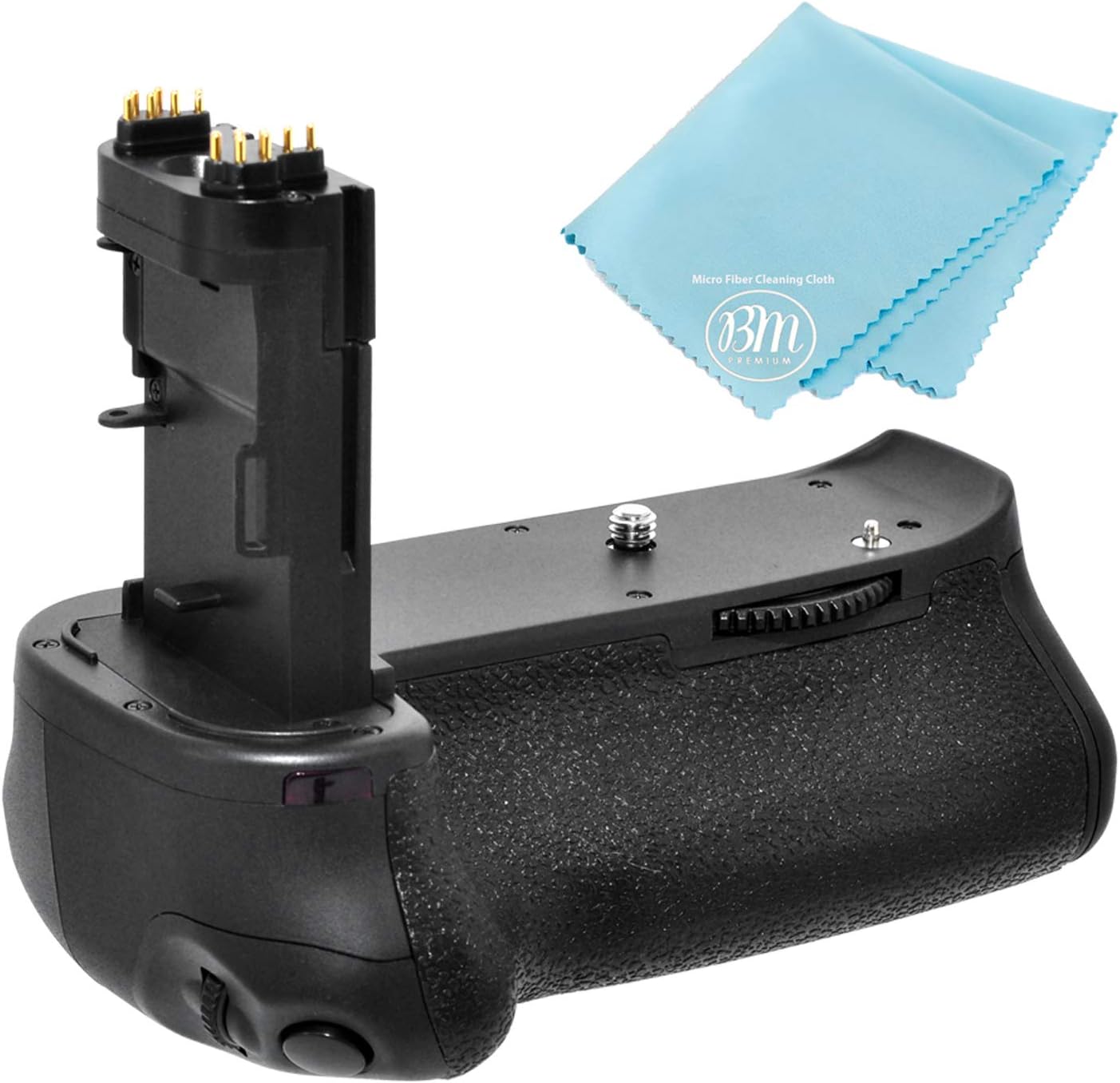 BM Premium Pro Series Multi-Power BG-E14 Replacement Battery Grip Compatible with EOS 70D, EOS 80D, EOS 90D Digital SLR Camera