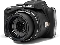 Kodak PIXPRO AZ528 Astro Zoom 52x Optical Zoom Camera, 16MP CMOS, 1080p Video, WiFi, 24mm Wide Angle, 3" LCD - Black