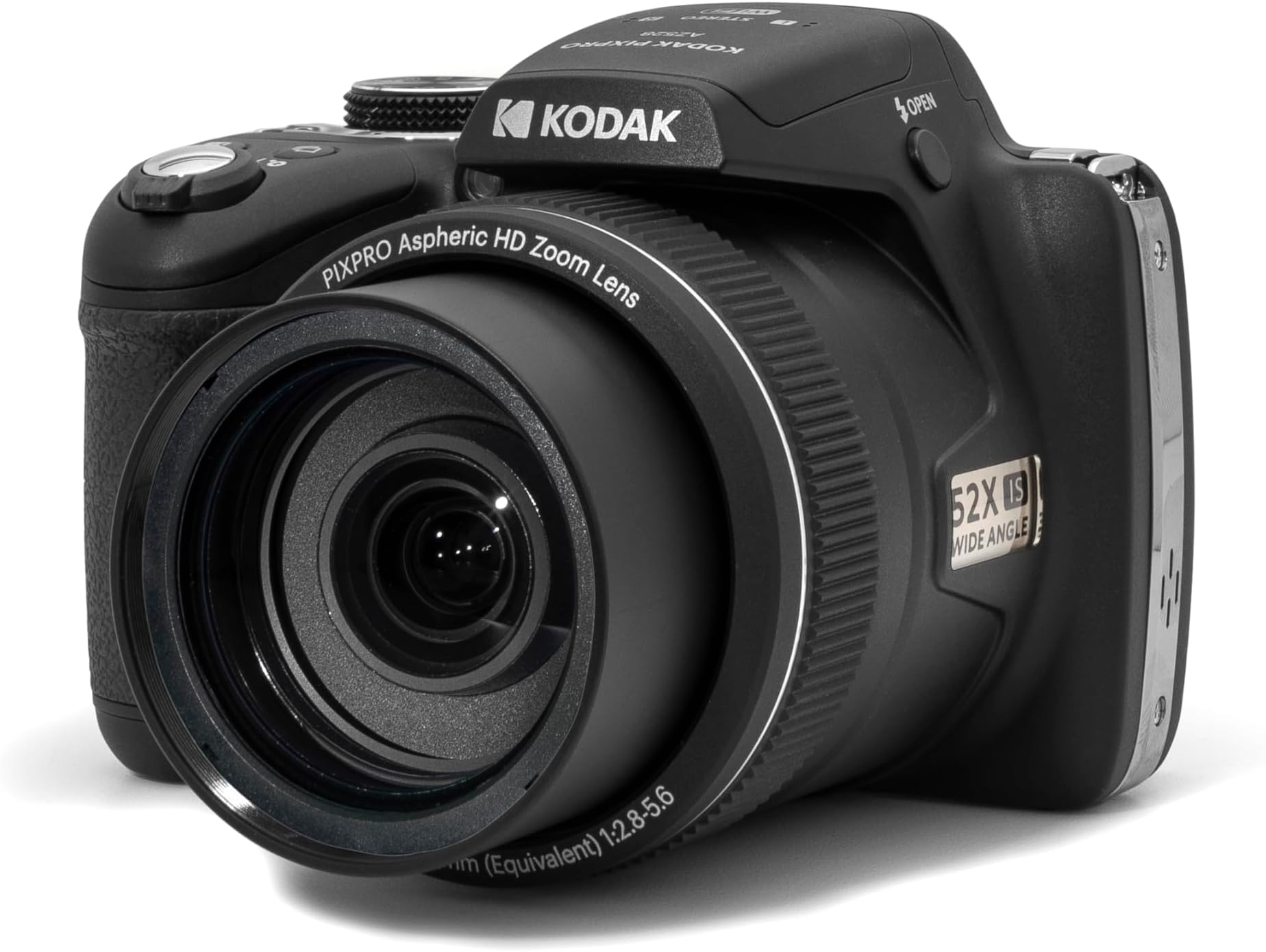 Kodak PIXPRO Astro Zoom AZ528-BK 16 MP Digital Camera with 52x Optical Zoom 24mm Wide Angle Lens 6 fps Burst Shooting 1080P Full HD Video Wi-Fi Connectivity and a 3" LCD Screen (Black)