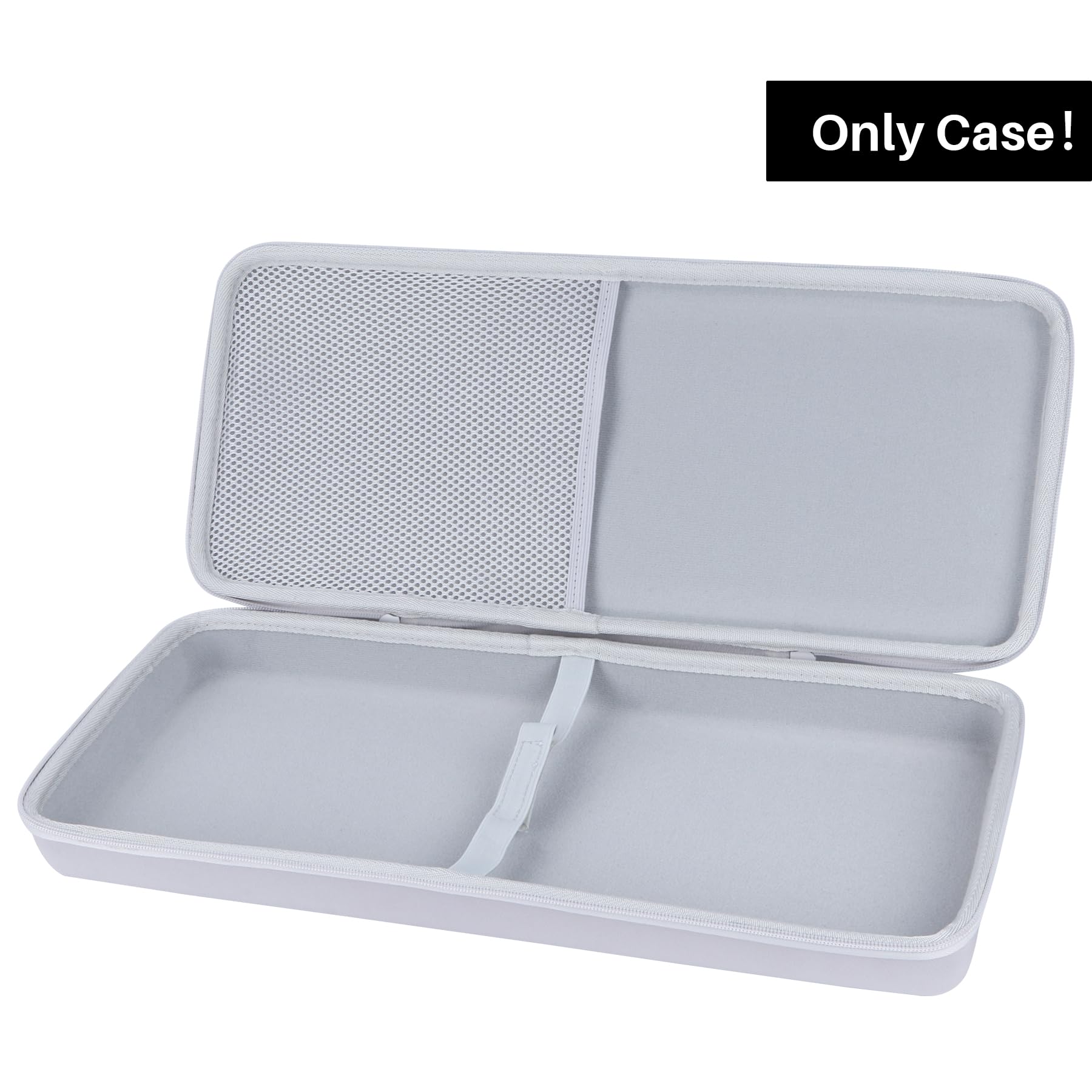 Lebakort Duro Caja Estuche Funda para Akai Professional MPK Mini Plus - Teclado Controlador MIDI USB (Blanco)