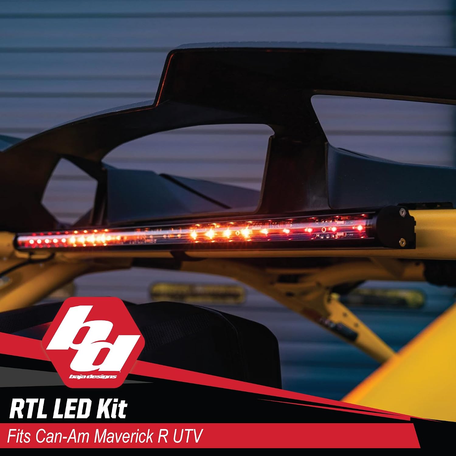 Baja Designs RTL-B Rear LED Light Kit for Can-Am Maverick R UTV