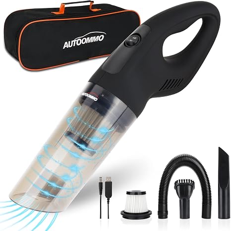 Car Vacuum Cleaner - AUTOOMMO 8000PA 