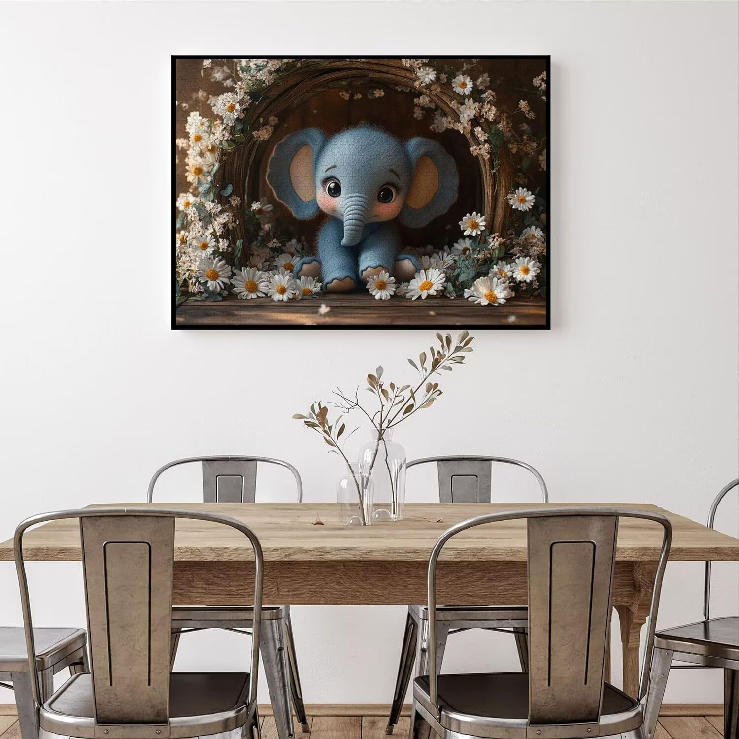 Puzzle 3000 Pezzi Cartoni animati Puzzle Adulti, Gioco Educativo, n-366 | Jigsaw Puzzles Elefanti, Impossibile Difficile Sfida, Classici Gioco Familiare, Giochi Divertenti, Idee Regalo