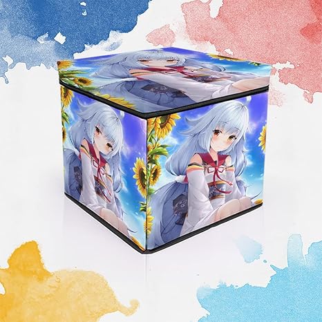 Amazon ダンシングキャッツ 収納箱 Azur Lane アズールレーン ニコラス 収納box 折り畳み 収納ボックス 収納ケース 布製 小物 衣類 書類 雑物 組立簡単 多機能 大容量 人気 アニメ 漫画 家庭用 カスタム可能 33cmx33cmx33cm 収納ケース ボックス オンライン通販