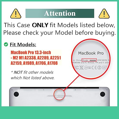 Miniatura 44 de DTangLsm Funda rígida resistente para M4 MacBook Air de 15 pulgadas 2025 2024 2023 M4 M3 M2 A3241 A3114 A2941, resistente carcasa rígida resistente