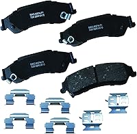 Vista 152 de Pastillas de freno traseras cerámicas Bendix Premium SBC1337 para Cadillac CTS 2014-2008, SRX 2016-2010, Chevrolet Camaro 2015-2010, Saab 9-4X 2011