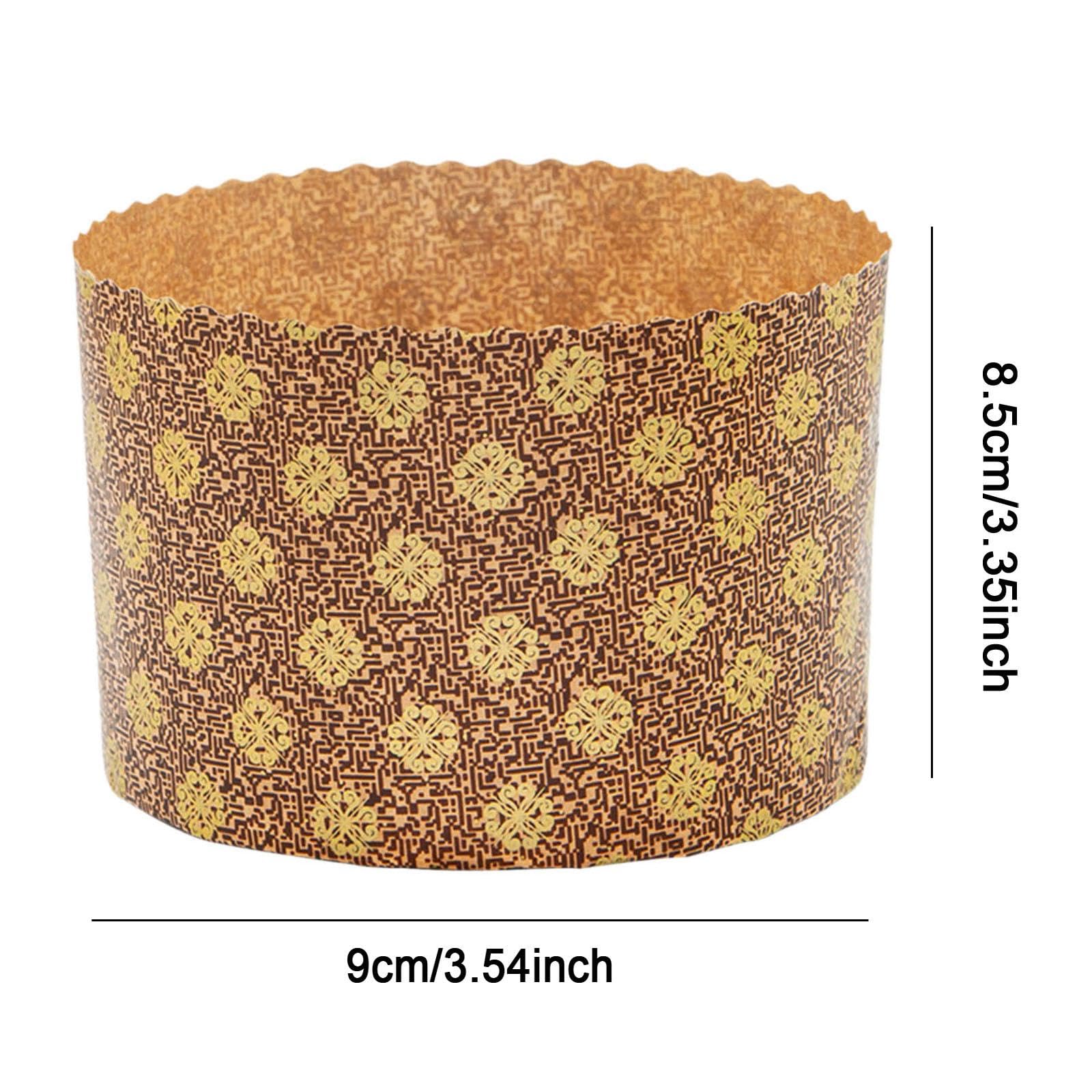 100 de Papel para Hornear Magdalenas Y Cupcakes, C, 9 Cm X 8.5 Cm