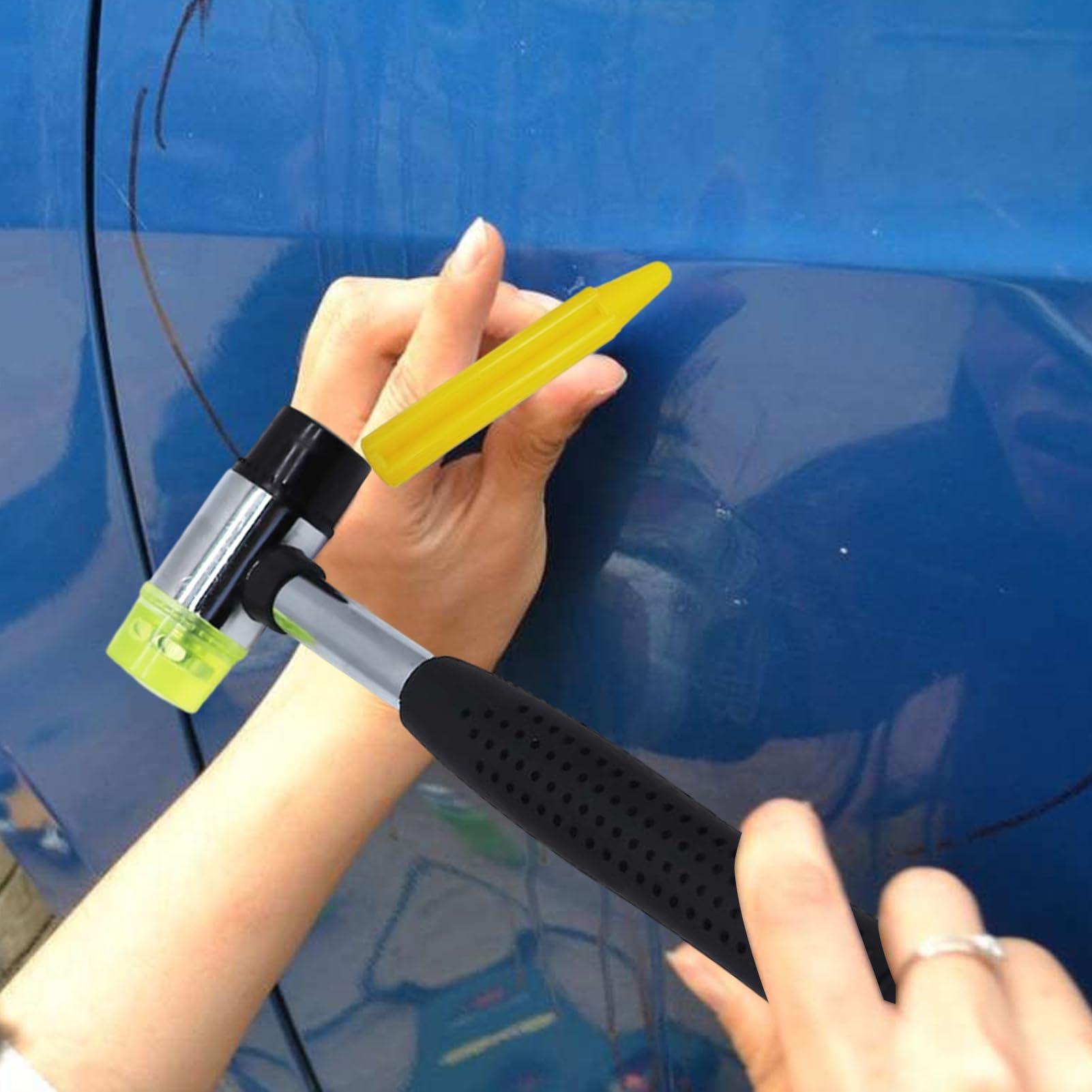 Kit de Reparación de Abolladuras para Coche Intenso y Multifuncional | de Extracción para Carrocería para Moto Principiantes y Expertos en Emergencia