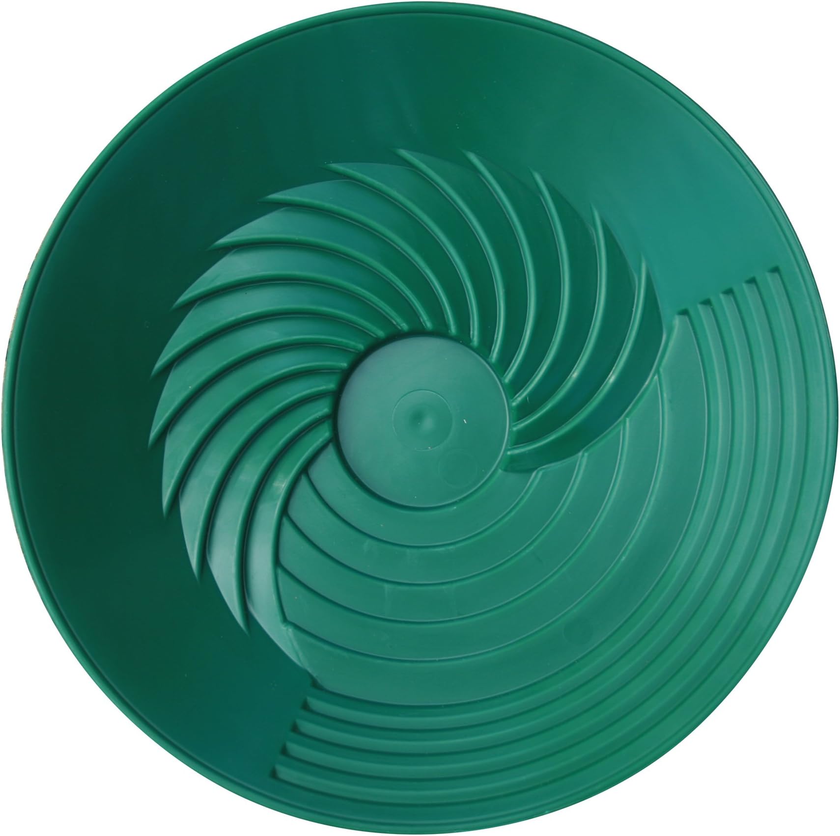 Turbopan 10" Green Gold Pan Vortex Action! Best and Fastest Gold Pan Great for Backpacking and Cleanup