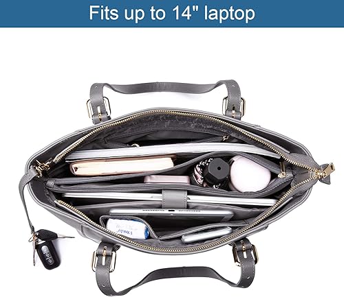 Miniatura 4 de Bolsa de mano para computadora portátil para mujer, bonita bolsa grande para computadora portátil